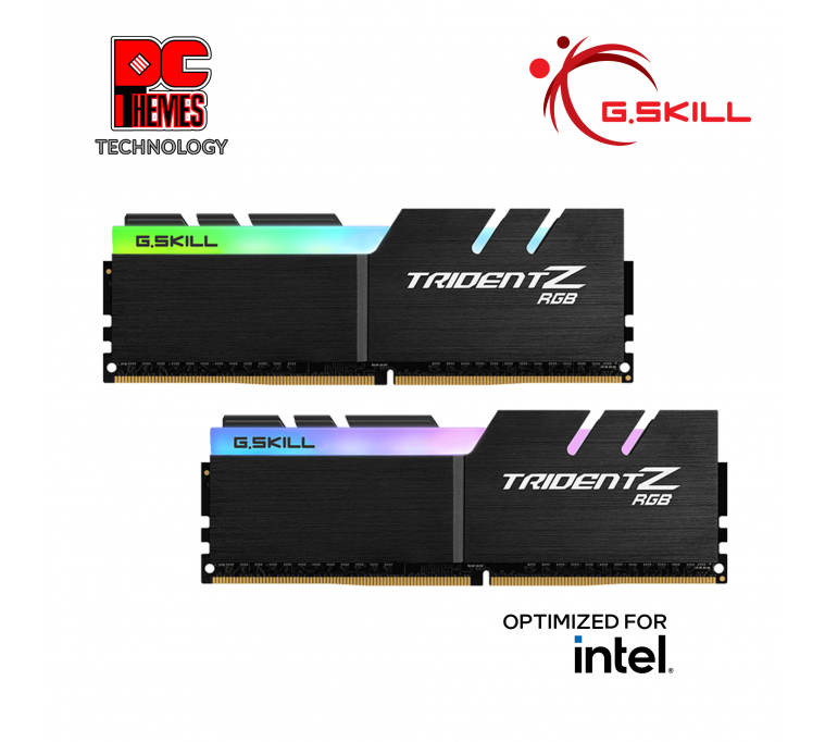 G.SKILL Trident Z RGB 3200MHz 16GB CL16 [INTEL] Desktop Memory
